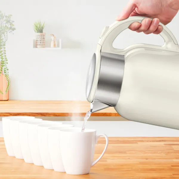 Электрочайник Tefal KO190AE0 1.9л / Закрытая спираль / Бежевый photo 4 Электрочайник Tefal KO190AE0 1.9л / Закрытая спираль / Бежевый photo 4