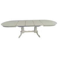 Обеденные стол со стульями Evelin HV-33V HV-3167 Овальная / ДСП / Кремовый photo 7