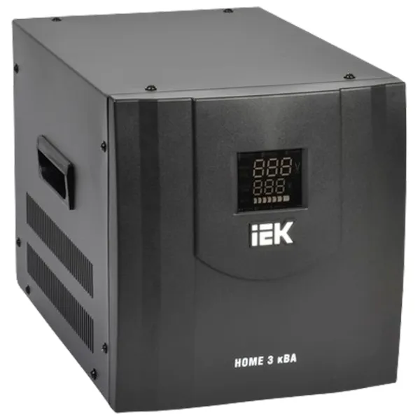 Стабилизатор напряжения IEK IVS20-1-03000 Электромеханическая / 3 кВт photo 1