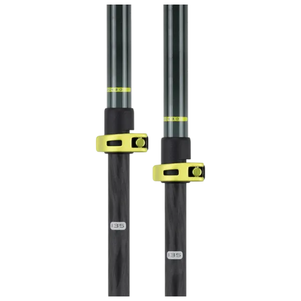 Bețe de ski unisex Elan Tour Carbon Rod Black / Aluminiu photo 2