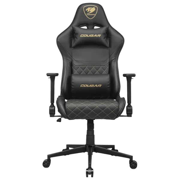 Scaun Gaming Cougar ARMOR ONE V2 Gold Black photo 1