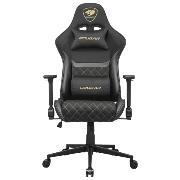 Scaun Gaming Cougar ARMOR ONE V2 Gold F Gold Black photo 1