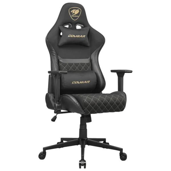 Scaun Gaming Cougar ARMOR ONE V2 Gold F Gold Black photo 3