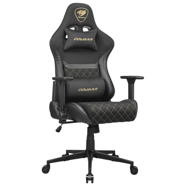Scaun Gaming Cougar ARMOR ONE V2 Gold F Gold Black photo 3