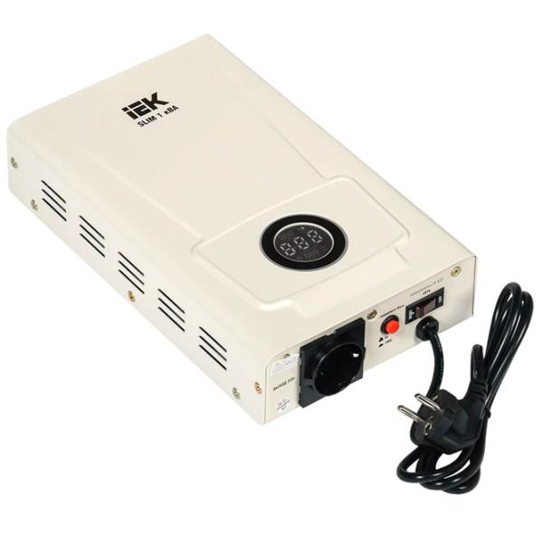 Стабилизатор напряжения IEK IVS22-1-001-09 Цифровой / 1 Кв photo 1