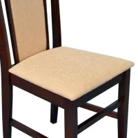 Set masă și scaune Evelin Capella Rotundă / Lemn / Beige photo 6