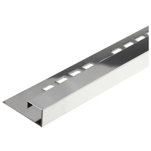 Profil pentru podea Midas S-SQG14-50-250 Argintiu / Oțel photo 1