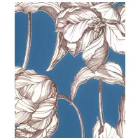 Обои Graham & Brown Casa Nuovo Синий / Флористика