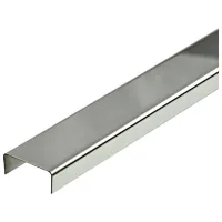 Profil pentru podea Midas S-SC020-51-250 Argintiu / Oțel