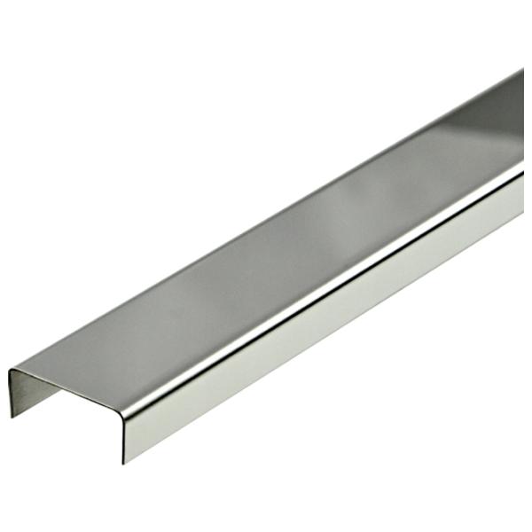 Напольный профиль Midas S-SC010-51-250 Серебро / Cталь photo 1