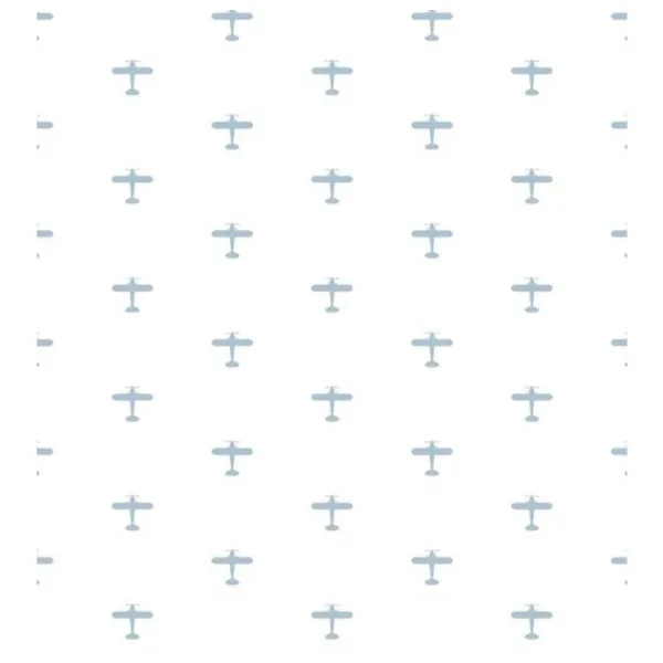 Обои Parato Babylandia Синий / Самолеты photo 1