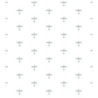 Обои Parato Babylandia Синий / Самолеты