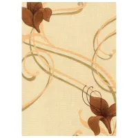 Обои Ergis Elegance Бежевый / Флористика