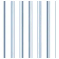 Обои Parato Babylandia White Blue / Полоски