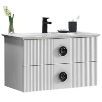 Seturi mobilă de baie Martat Vanity 90 MDF / White