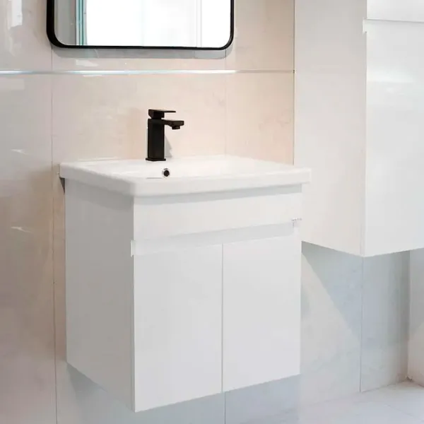 Наборы мебели для ванной комнаты Martat Venna 55 МДФ / White photo 3