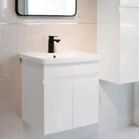 Seturi mobilă de baie Martat Venna 55 MDF / White photo 3