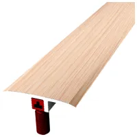 Напольный профиль Parkett-Freund PF 588 DH Беленый Дуб / Алюминий