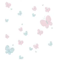 Обои Parato Babylandia Blue Pink / Детские рисунки