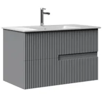 Seturi mobilă de baie Orka Moonlight 70 Pe perete / MDF / Gray