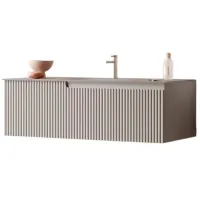 Seturi mobilă de baie Orka Moonlight 70 Pe perete / MDF / Mink