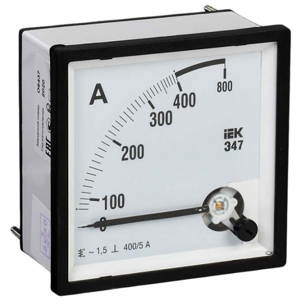 Ampermetru IEK Э47 400/5А 400 V photo 1