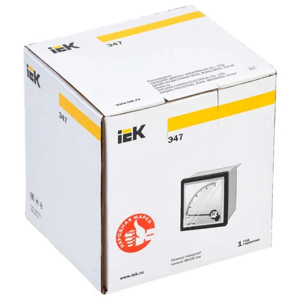 Ampermetru IEK Э47 400/5А 400 V photo 2