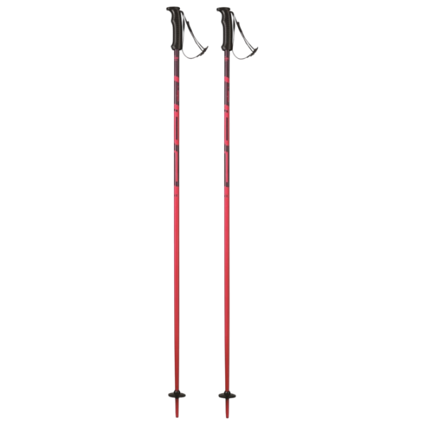 Bețe de ski unisex Elan Hot Rod Maroon W Red / Aluminiu photo 1