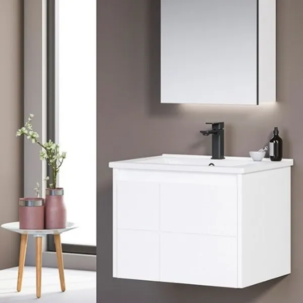 Наборы мебели для ванной комнаты Orka New Likya 60 МДФ / White photo 2