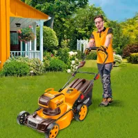 Mașină de tuns iarbă cu acumulator INGCO LMLI20186 Manual photo 2