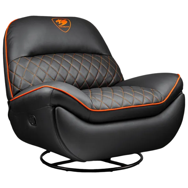 Scaun Gaming Cougar Overlord Orange Black photo 1
