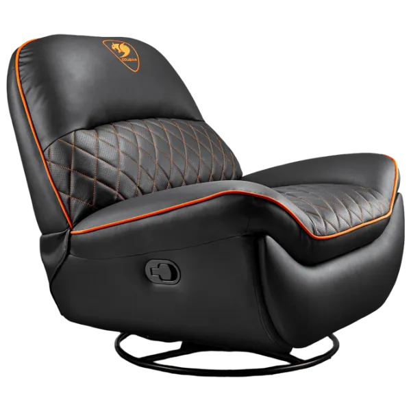 Scaun Gaming Cougar Overlord Orange Black photo 2