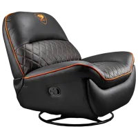 Scaun Gaming Cougar Overlord Orange Black photo 2