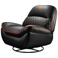 Scaun Gaming Cougar Overlord Orange Black photo 3