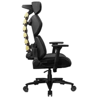 Scaun Gaming Cougar Terminator Elite Gold Black photo 4