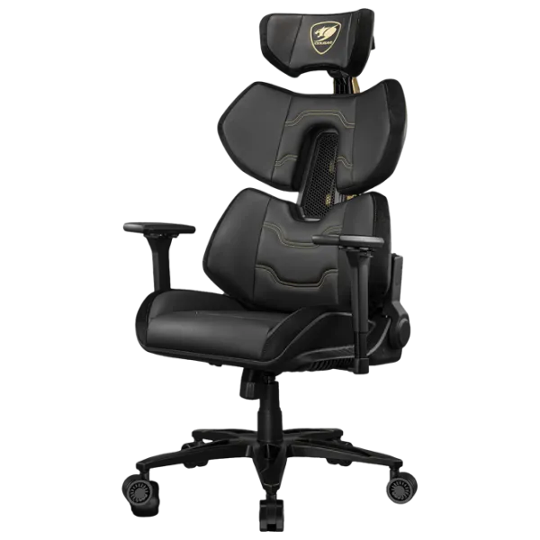 Scaun Gaming Cougar Terminator Elite Gold Black photo 9