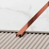 Profil pentru plăci ceramice Eviso PRBR-0002 Bronze / Onix