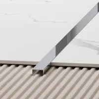 Профиль для керамической плитки Eviso PRSI-0002 Серебряный / Oникс