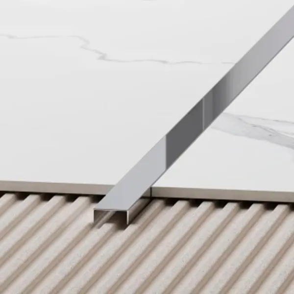 Profil pentru plăci ceramice Eviso PRSI-0003 Silver / Onix photo 1