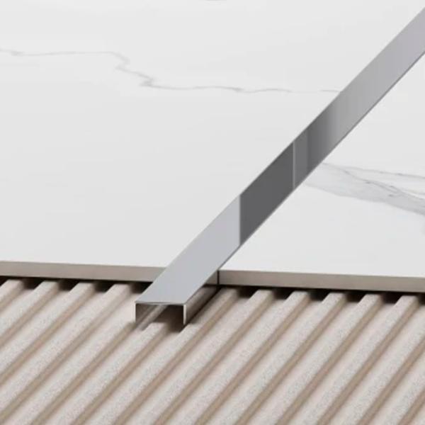 Profil pentru plăci ceramice Eviso PRSI-0003 Silver / Onix photo 1