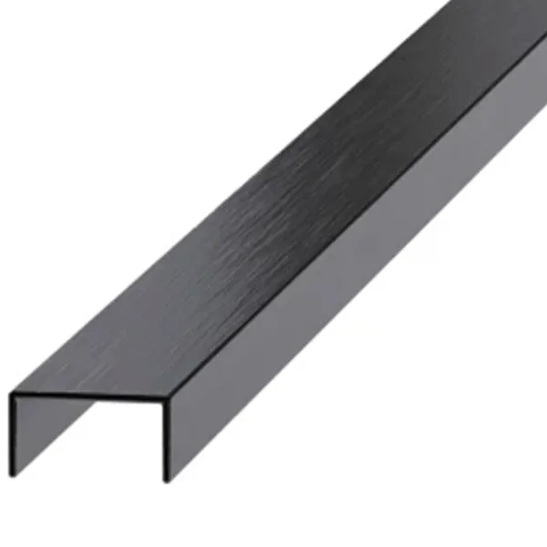 Profil pentru plăci ceramice Egen EXBL-0001 Black / Onix photo 1