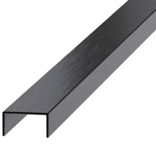 Profil pentru plăci ceramice Egen EXBL-0001 Black / Onix photo 1