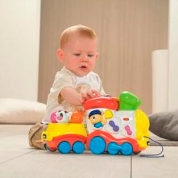 Tren Chicco Music Train 64272.00  / / Pink White photo 3 Tren Chicco Music Train 64272.00  / / Pink White photo 3