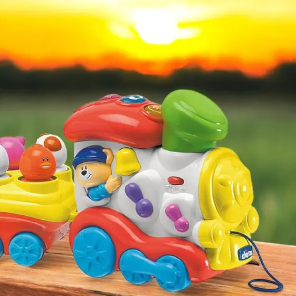 Tren Chicco Music Train 64272.00  / / Pink White photo 4 Tren Chicco Music Train 64272.00  / / Pink White photo 4