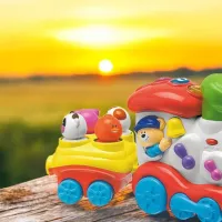 Tren Chicco Music Train 64272.00 / / Pink White photo 5