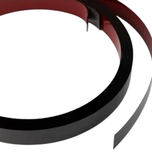 Profil pentru plăci ceramice Eviso PEBL-0110 Black / Oțel photo 1