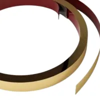 Profil pentru plăci ceramice Eviso PEGO-0130 Gold / Oțel