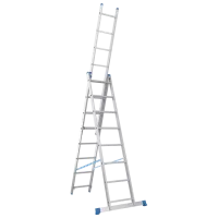 Scară cu trei tronsoane Nex Metkas NX-00000106 3x8 150 kg