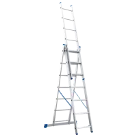 Scară cu trei tronsoane Nex Metkas NX-00000105 3x7 150 kg