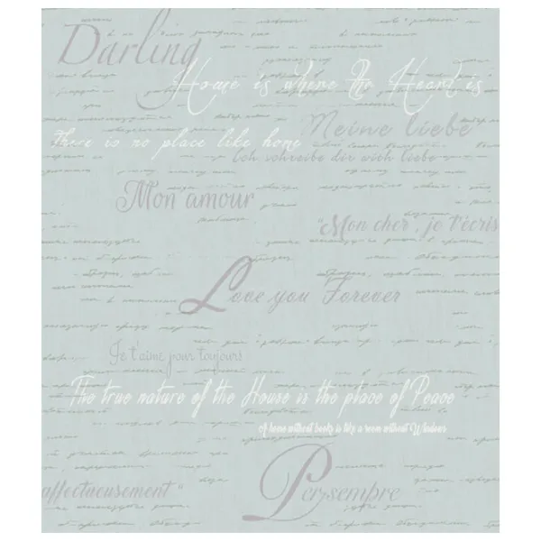 Обои Parato Blooming Garden Grey / Надписи photo 1